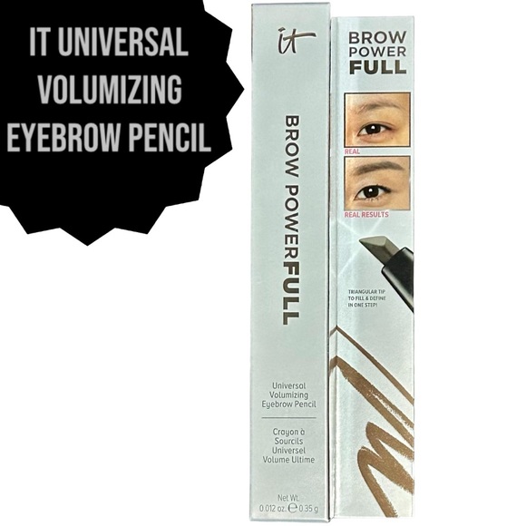 IT COSMETICS - “BROW POWERFULL”, UNIVERSAL BROW PENCIL! FULL SIZE PRODUCT - Picture 1 of 16